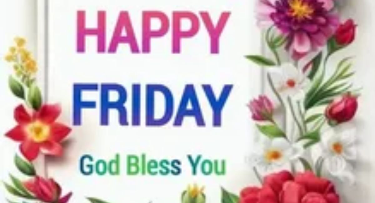 Happy Friday morning